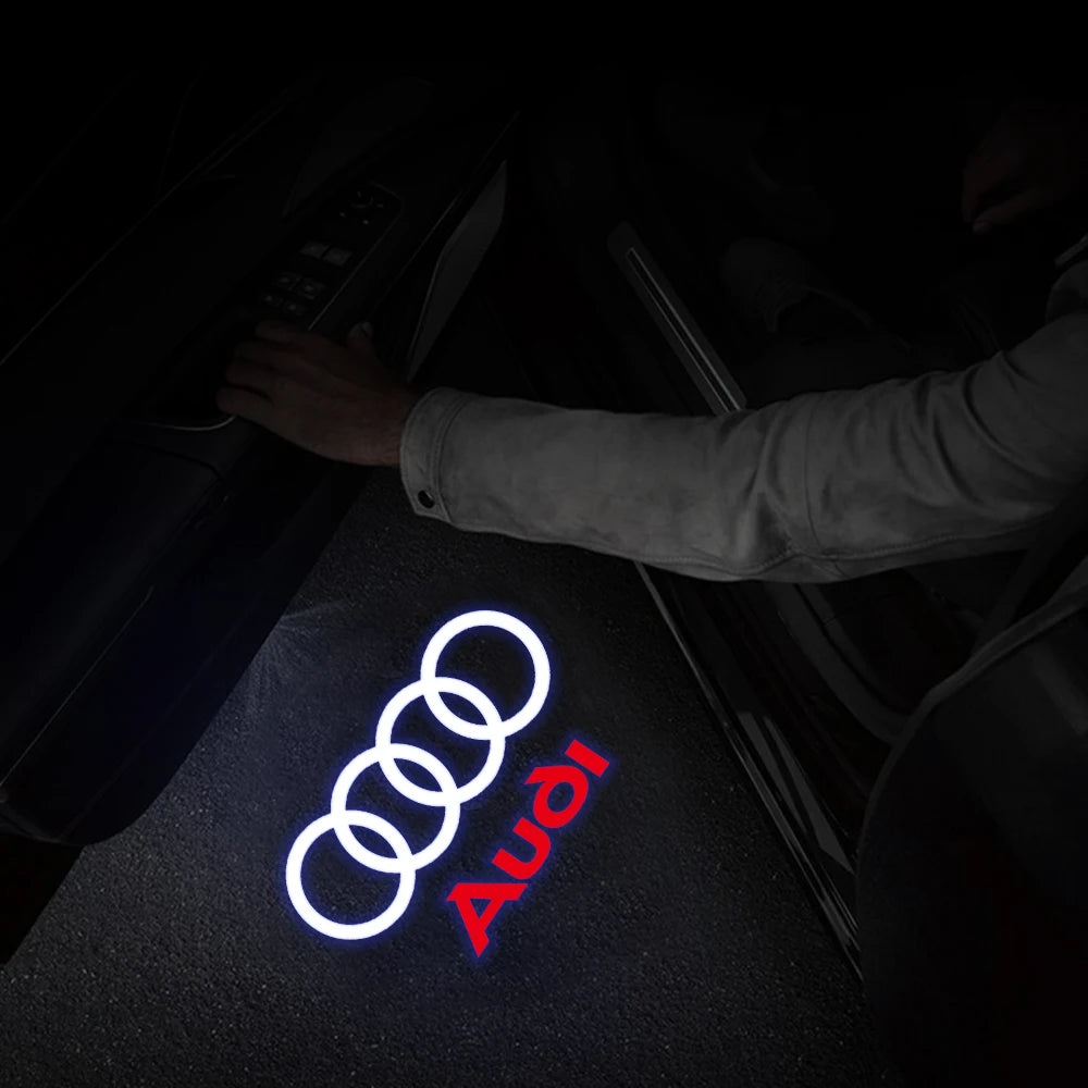 Audi Car Door Spotlight | 2pcs - TheMotoringShow