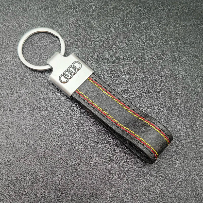 Audi Metal, Leather Keyring