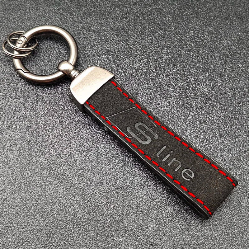 Audi Metal, Leather Keyring