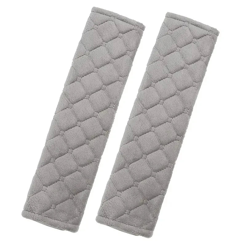 2 Piece Seat Belt Covers, Plush Seat Belt Shoulder Protectors