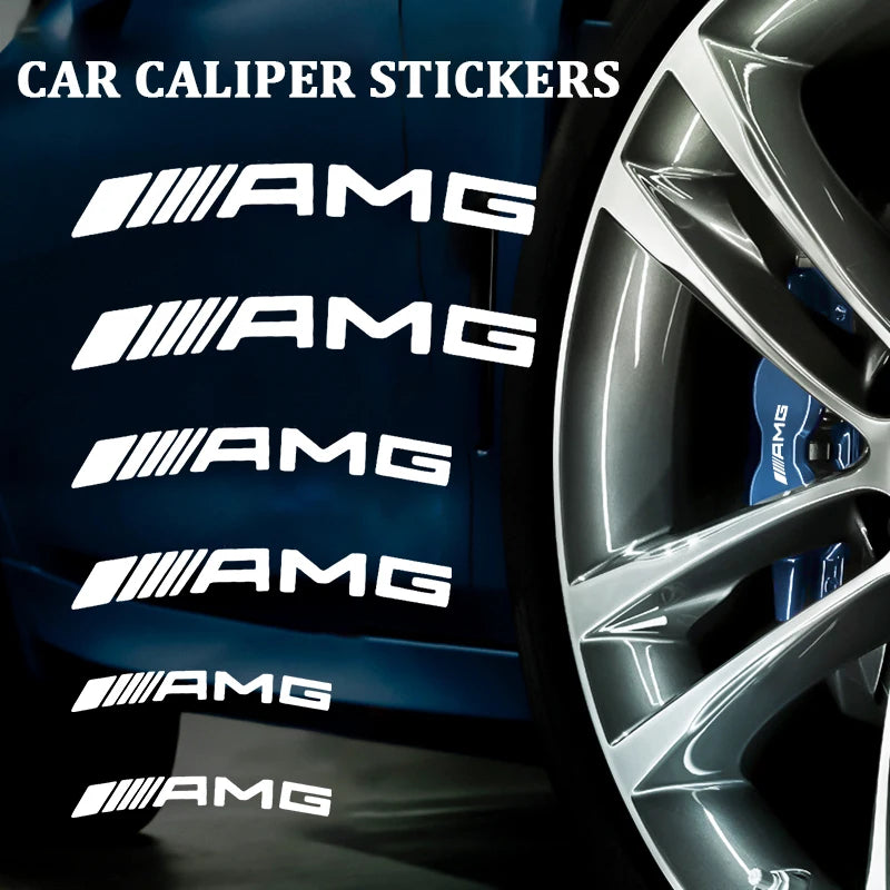 Mercedes AMG Caliper Stickers | 6pcs - TheMotoringShow