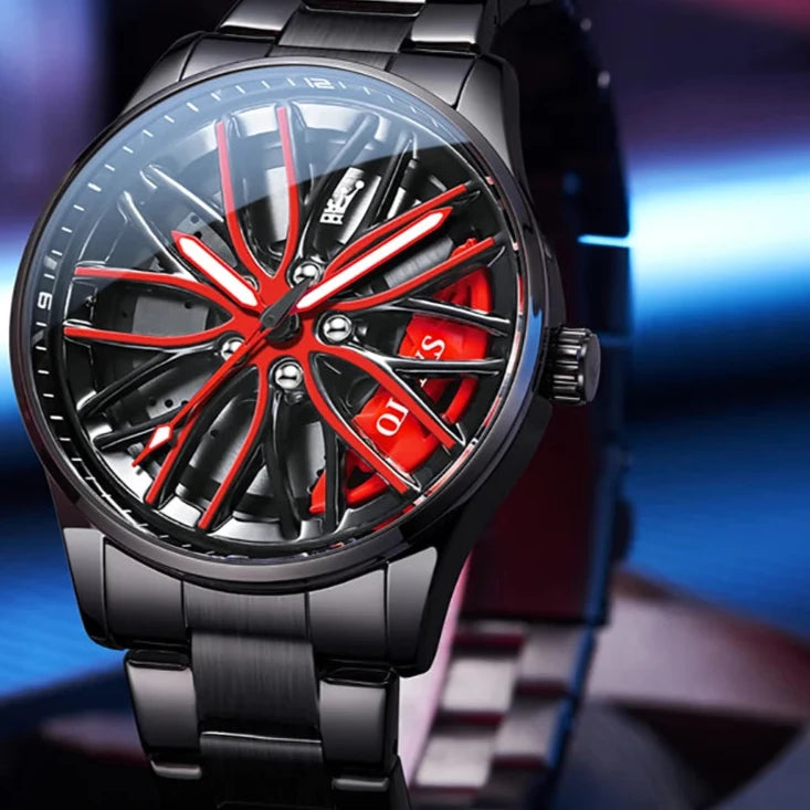Luxury Car Engine Watch | Luminous display - TheMotoringShow