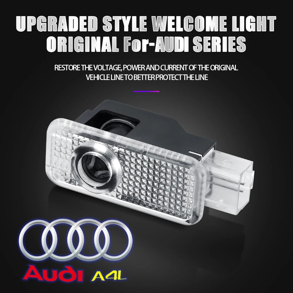 Audi Car Door Spotlight | 2pcs - TheMotoringShow
