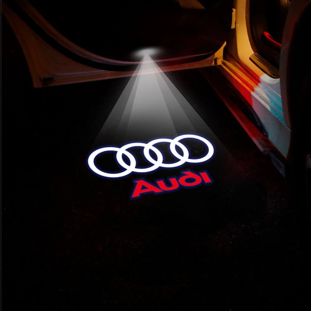 Audi Car Door Spotlight | 2pcs - TheMotoringShow