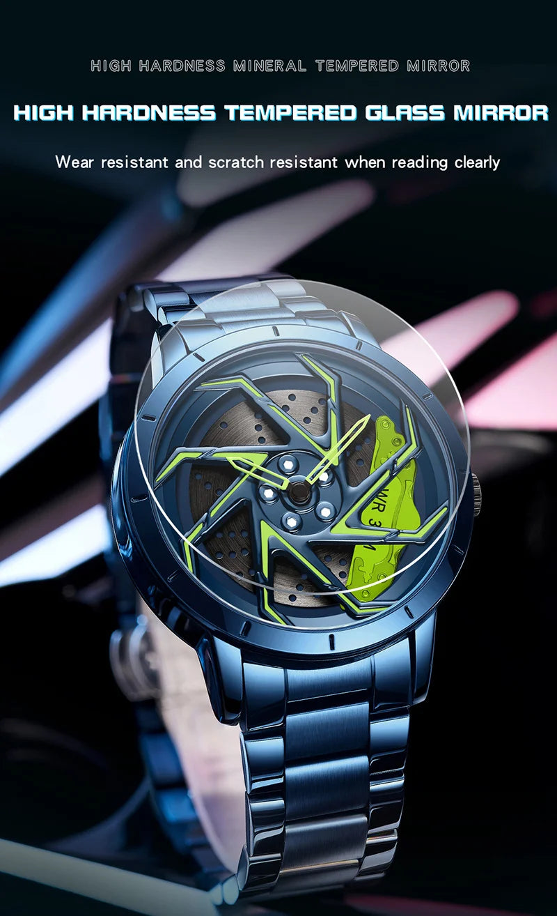 Luxury Curved Spoke Watch - TheMotoringShow