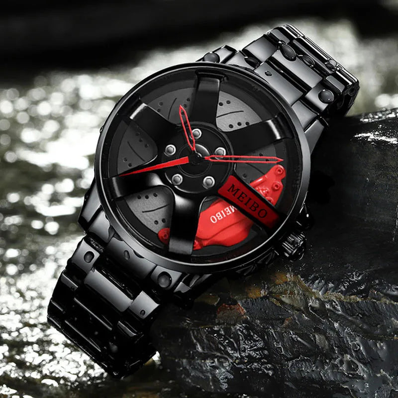Sports Rim Luxury Watch | Luminous Display - TheMotoringShow