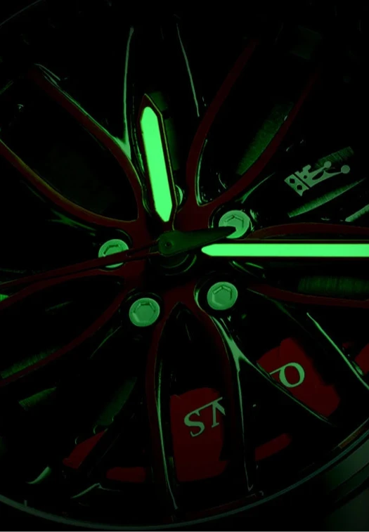 Luxury Car Engine Watch | Luminous display - TheMotoringShow