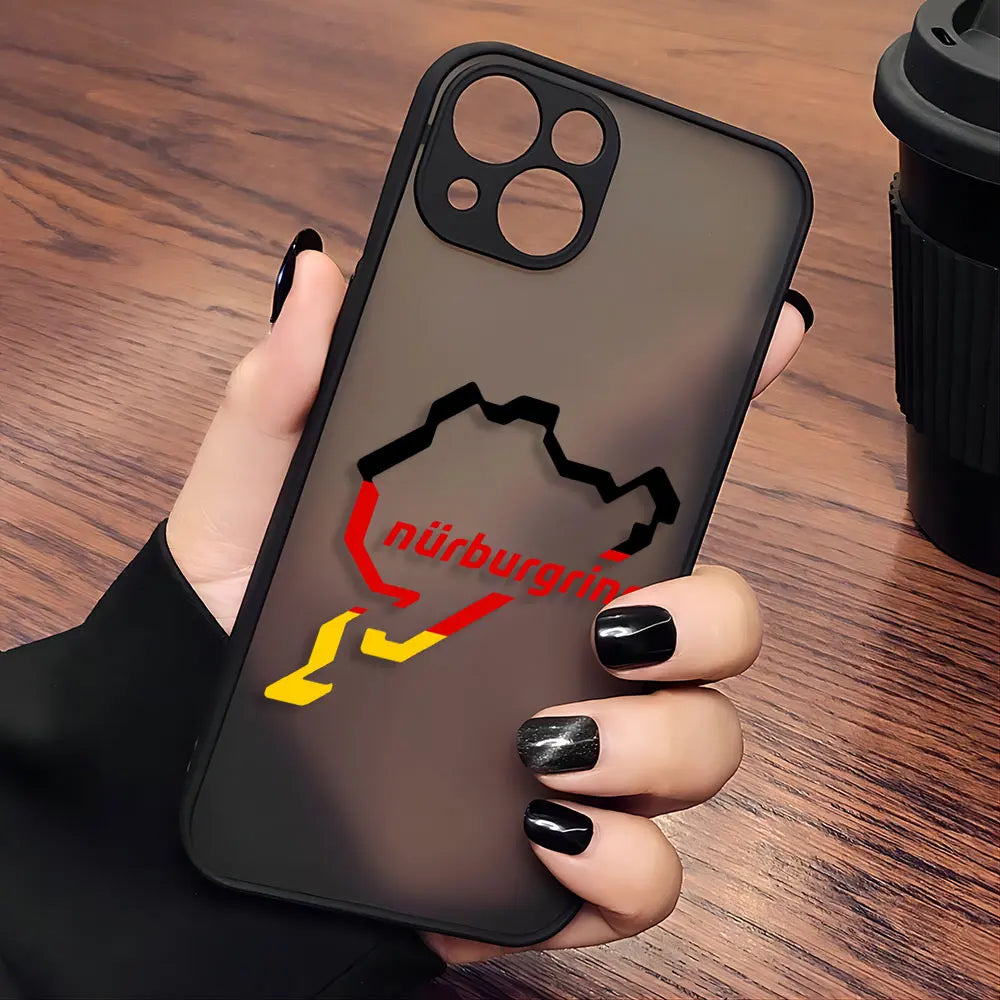 Luxury Nurburgring iPhone Case | Full Map - TheMotoringShow