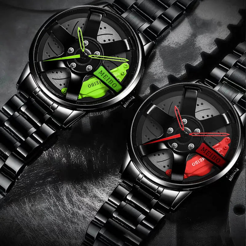 Sports Rim Luxury Watch | Luminous Display - TheMotoringShow