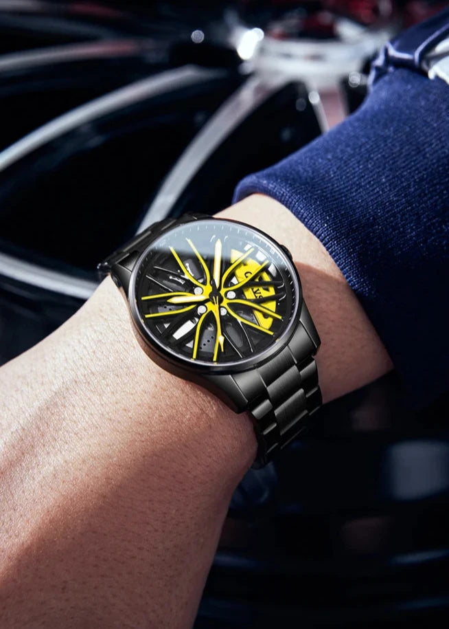 Luxury Car Engine Watch | Luminous display - TheMotoringShow