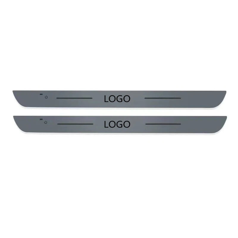 Car Door Sill LED | Multi-Colour + Logo - TheMotoringShow