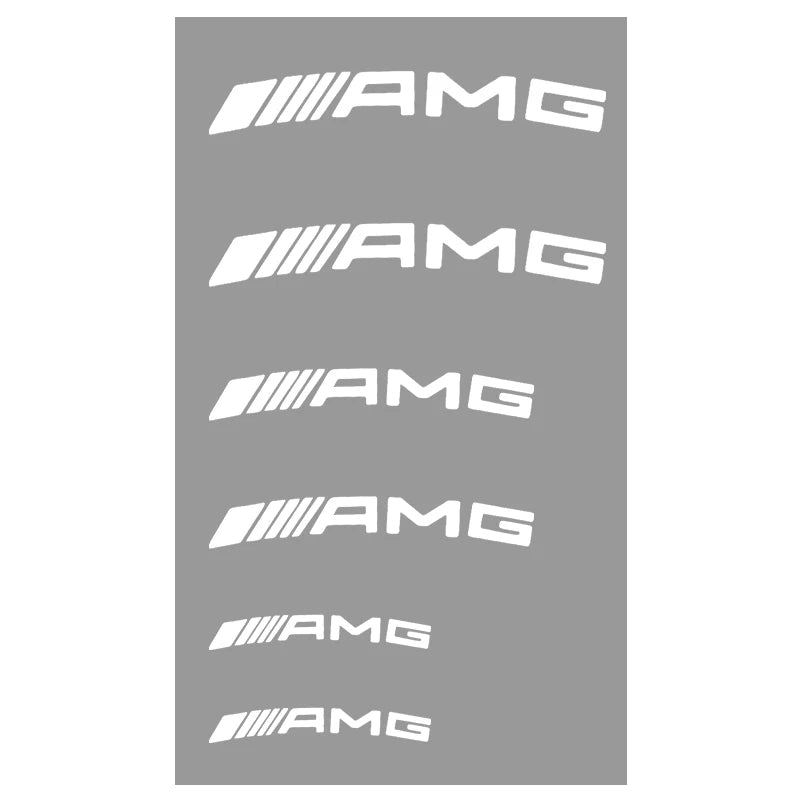 Mercedes AMG Caliper Stickers | 6pcs - TheMotoringShow