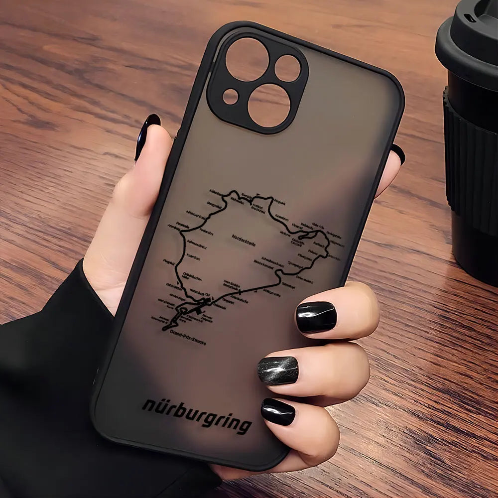 Luxury Nurburgring iPhone Case | Full Map - TheMotoringShow