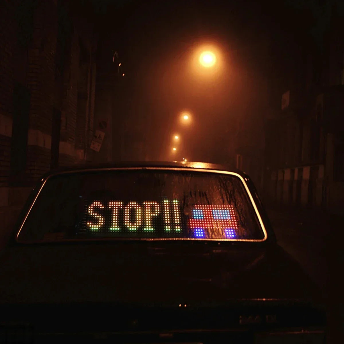 LED Sign Car Scrolling Advertising USB 5V Bluetooth App Control Logo Light Custom Text Pattern Animation Programmable Display - TheMotoringShow