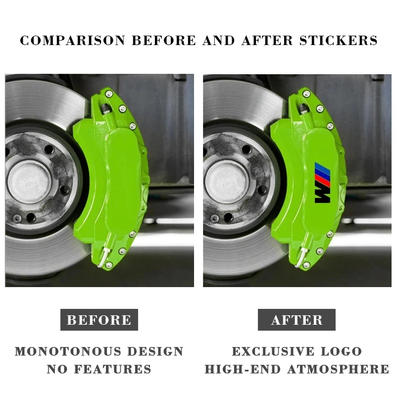 BMW MPerformance Caliper Stickers | 6pcs - TheMotoringShow