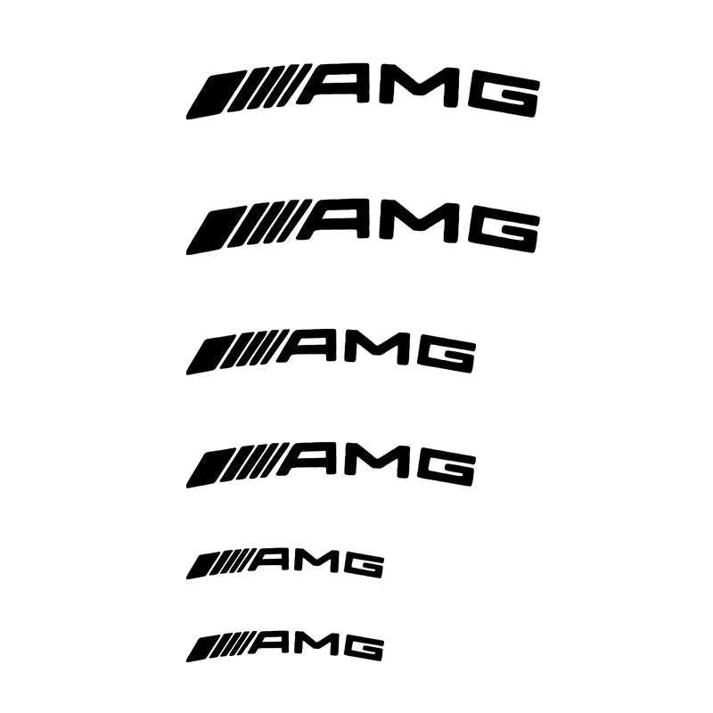 Mercedes AMG Caliper Stickers | 6pcs - TheMotoringShow
