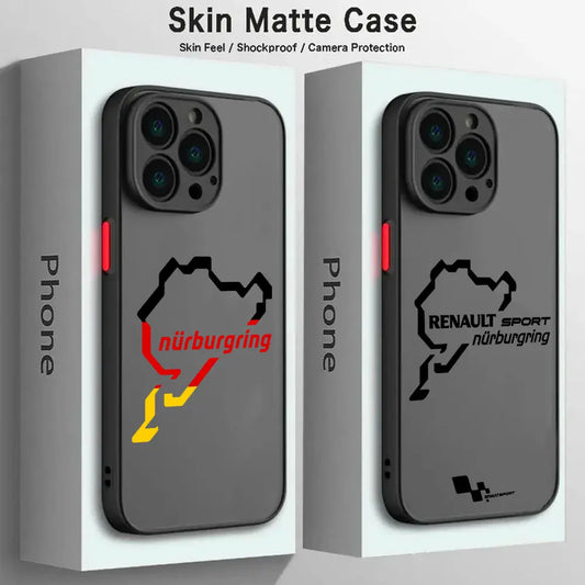 Luxury Nurburgring iPhone Case | Full Map - TheMotoringShow