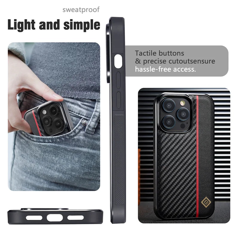Ultrathin Carbon Fiber Leather Case - TheMotoringShow