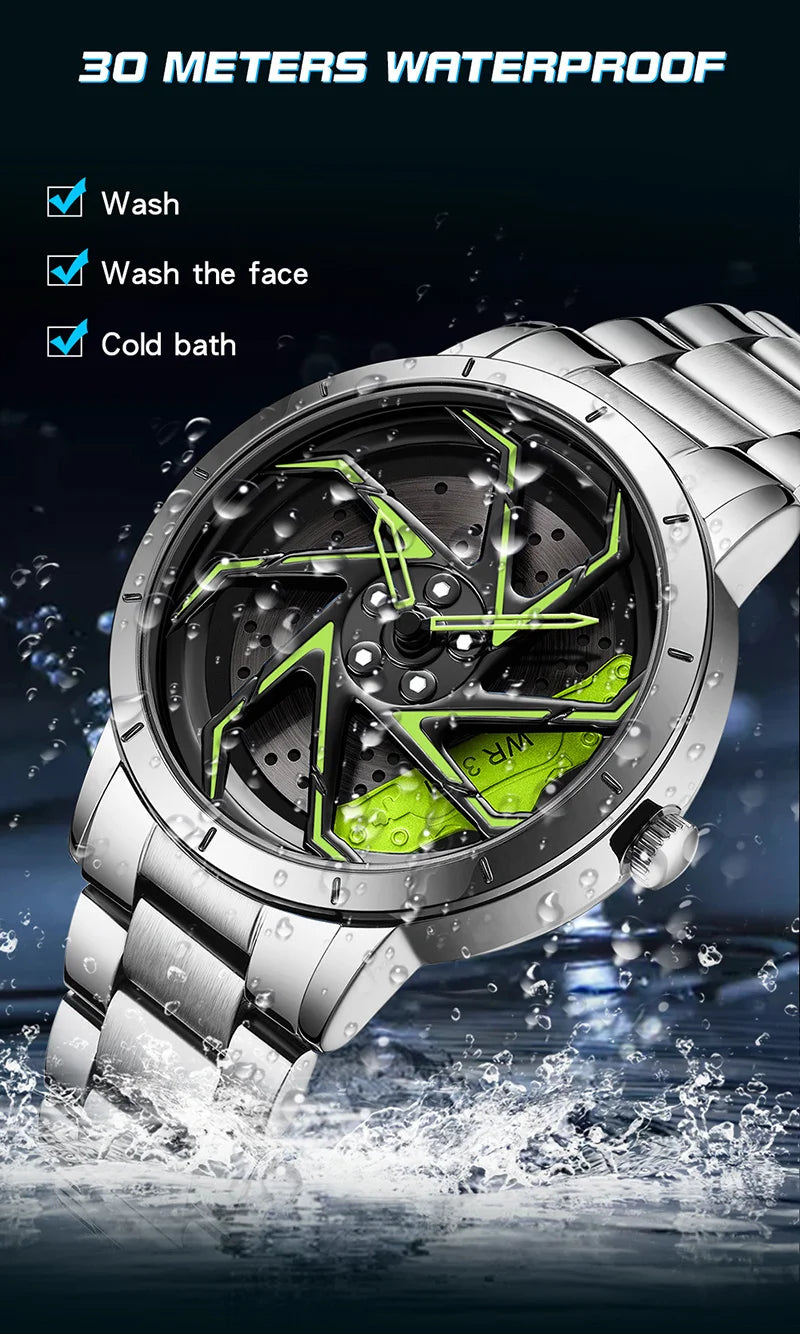 Luxury Curved Spoke Watch - TheMotoringShow