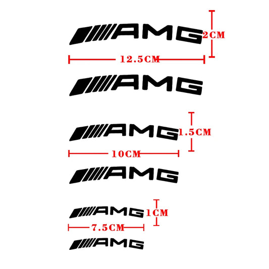 Mercedes AMG Caliper Stickers | 6pcs - TheMotoringShow