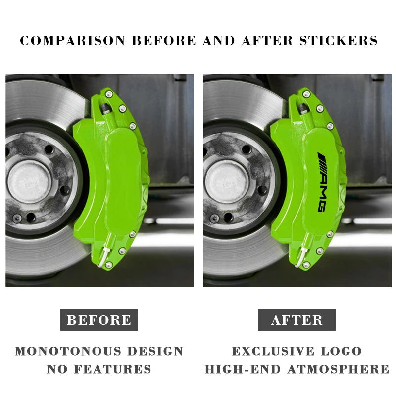 Mercedes AMG Caliper Stickers | 6pcs - TheMotoringShow