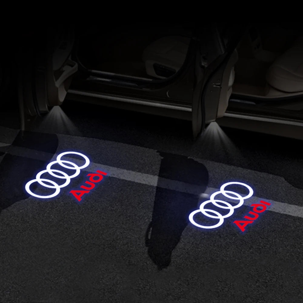 Audi Car Door Spotlight | 2pcs - TheMotoringShow