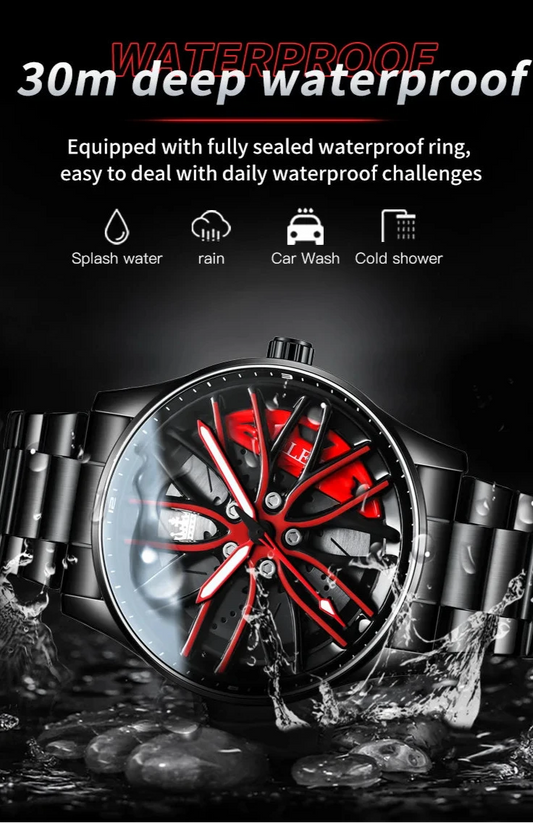 Luxury Car Engine Watch | Luminous display - TheMotoringShow