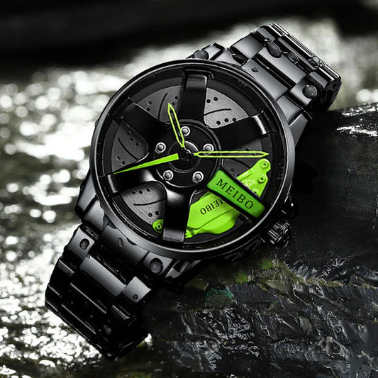 Sports Rim Luxury Watch | Luminous Display - TheMotoringShow