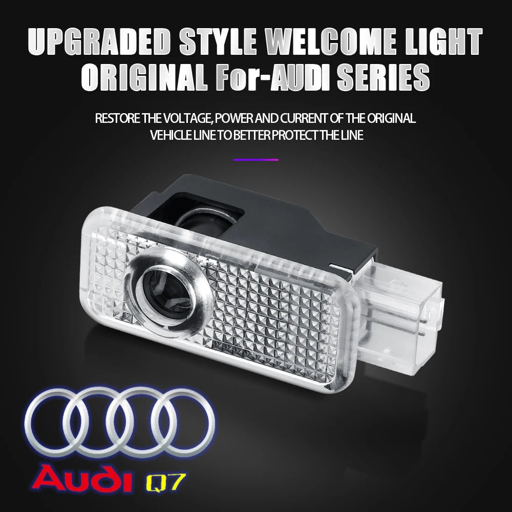 Audi Car Door Spotlight | 2pcs - TheMotoringShow