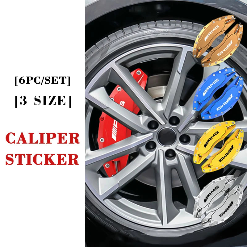 Mercedes AMG Caliper Stickers | 6pcs - TheMotoringShow