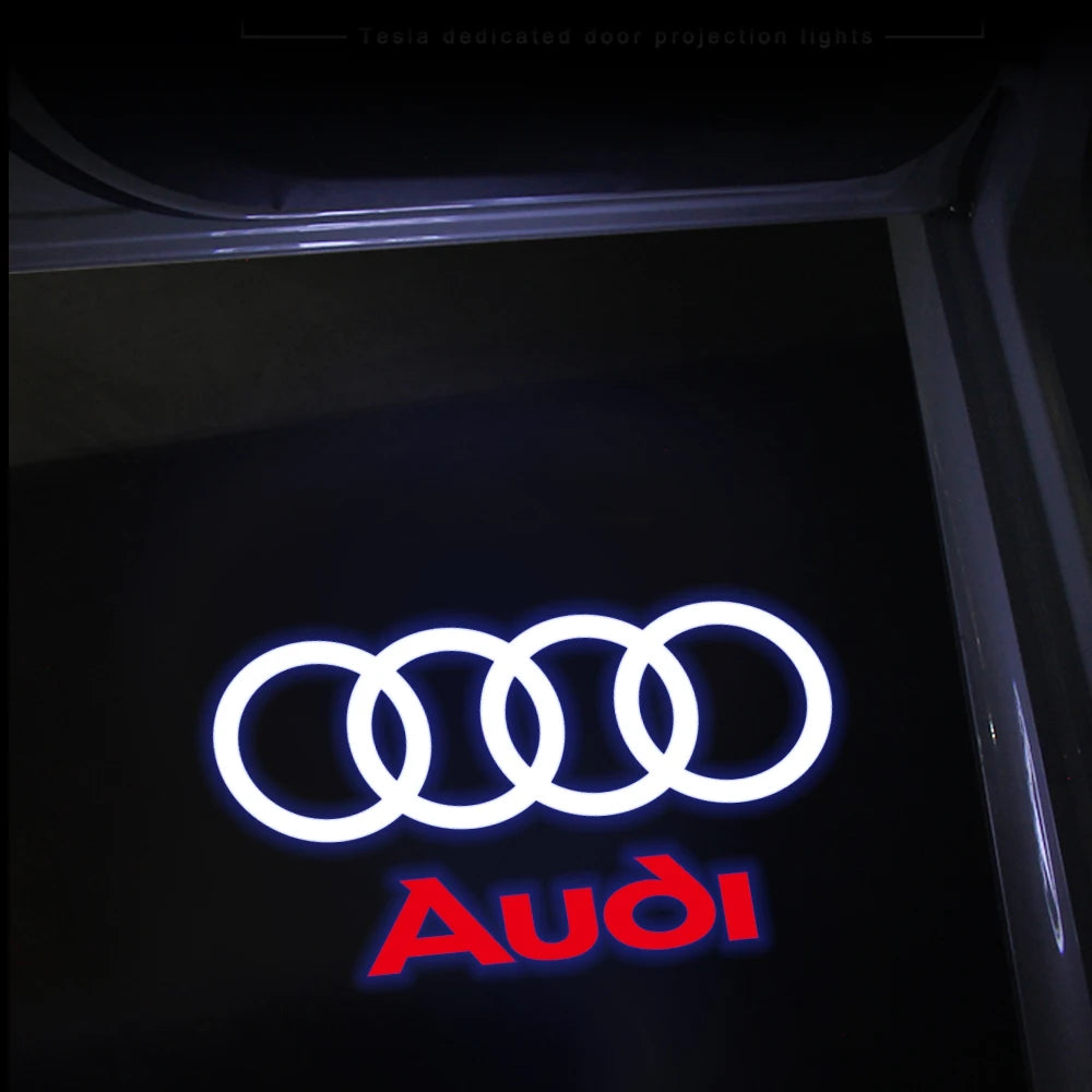 Audi Car Door Spotlight | 2pcs - TheMotoringShow