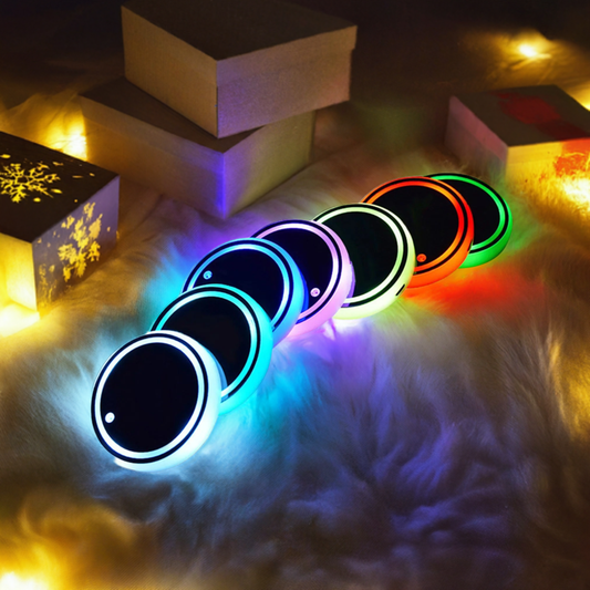 LED Cup Holder | 7 Colors - TheMotoringShow