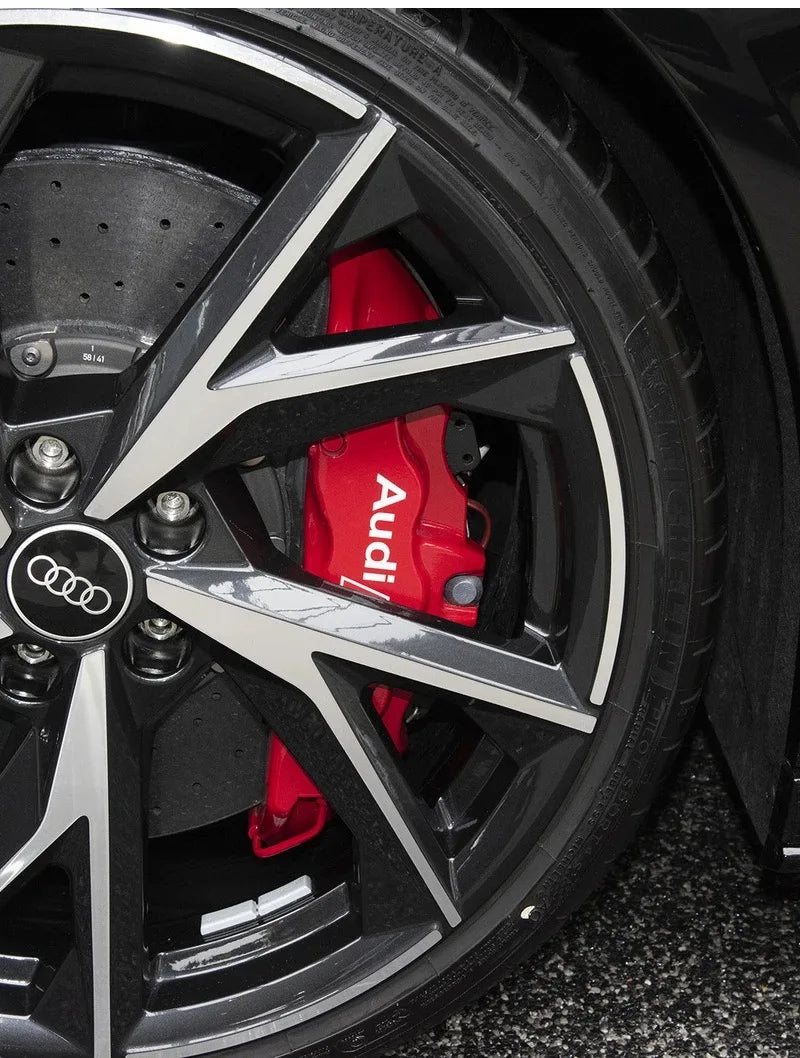 Audi Brake Calliper Stickers | 6pcs - TheMotoringShow