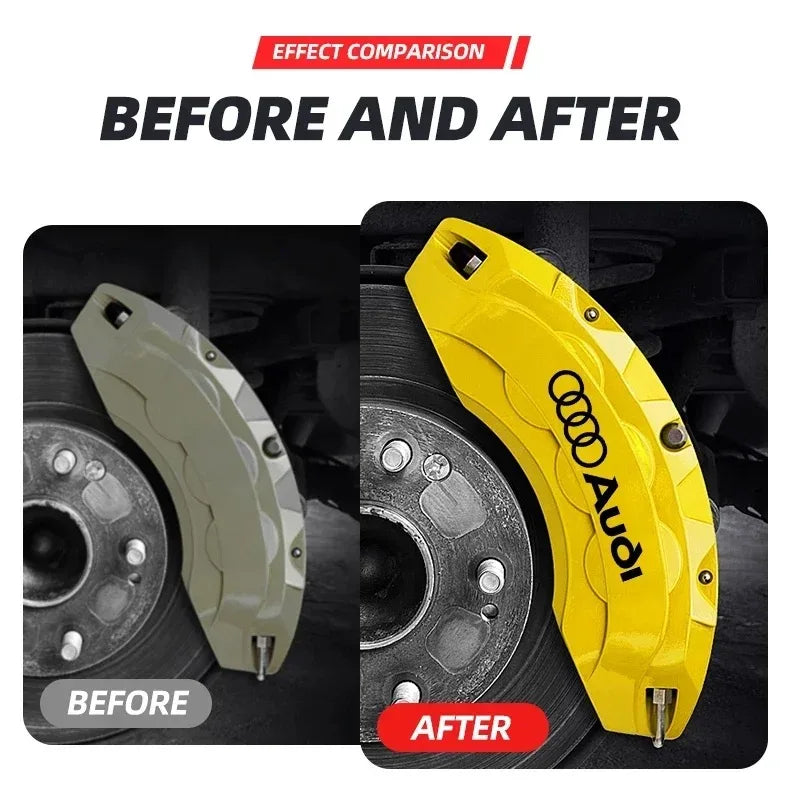 Audi Brake Calliper Stickers | 6pcs - TheMotoringShow