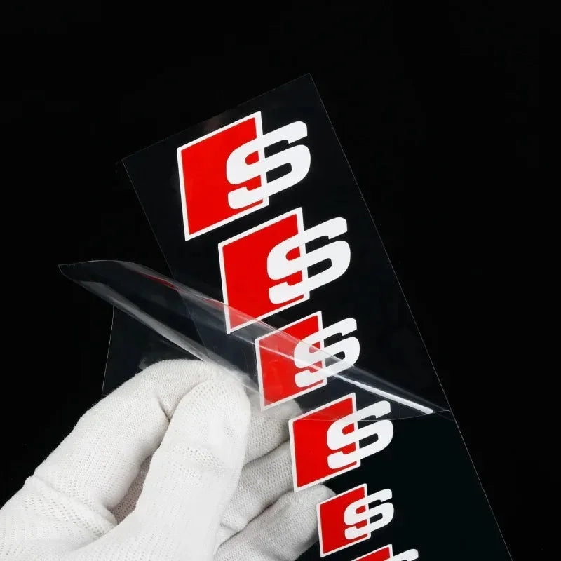 Audi Brake Calliper Stickers | 6pcs - TheMotoringShow