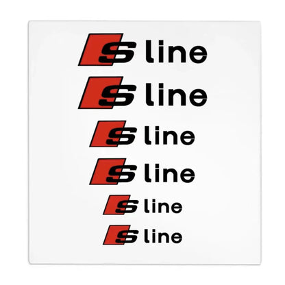 Audi Brake Calliper Stickers | 6pcs - TheMotoringShow