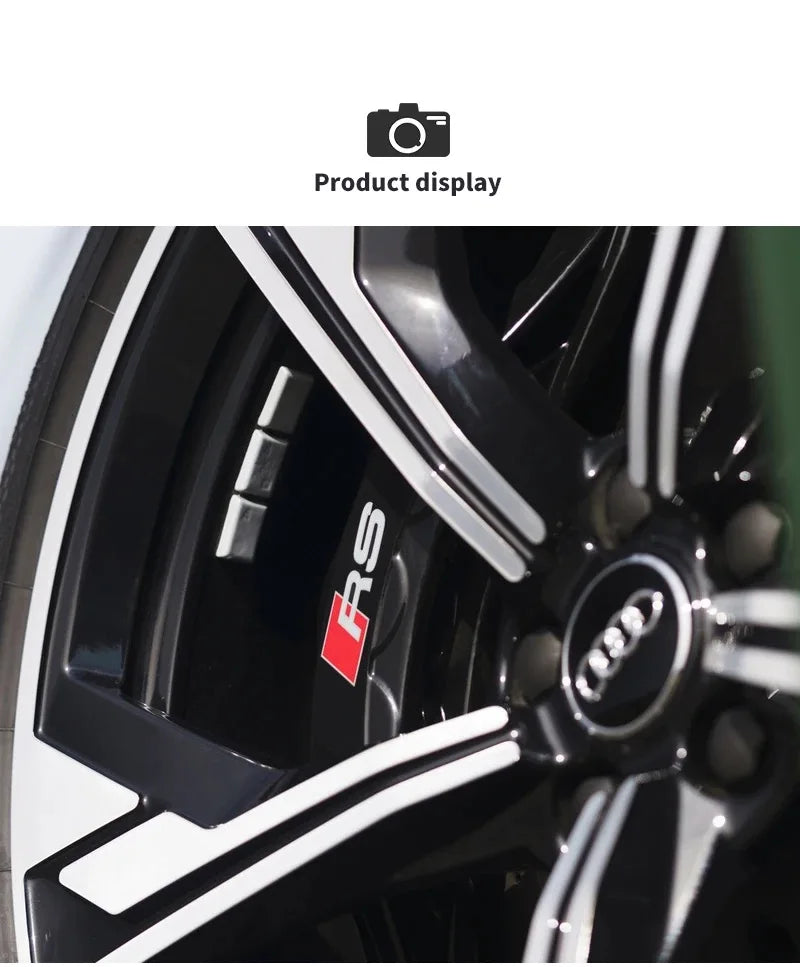 Audi Brake Calliper Stickers | 6pcs - TheMotoringShow
