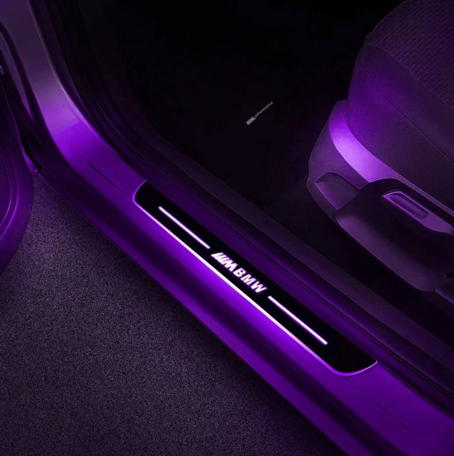 Car Door Sill LED | Multi-Colour + Logo - TheMotoringShow